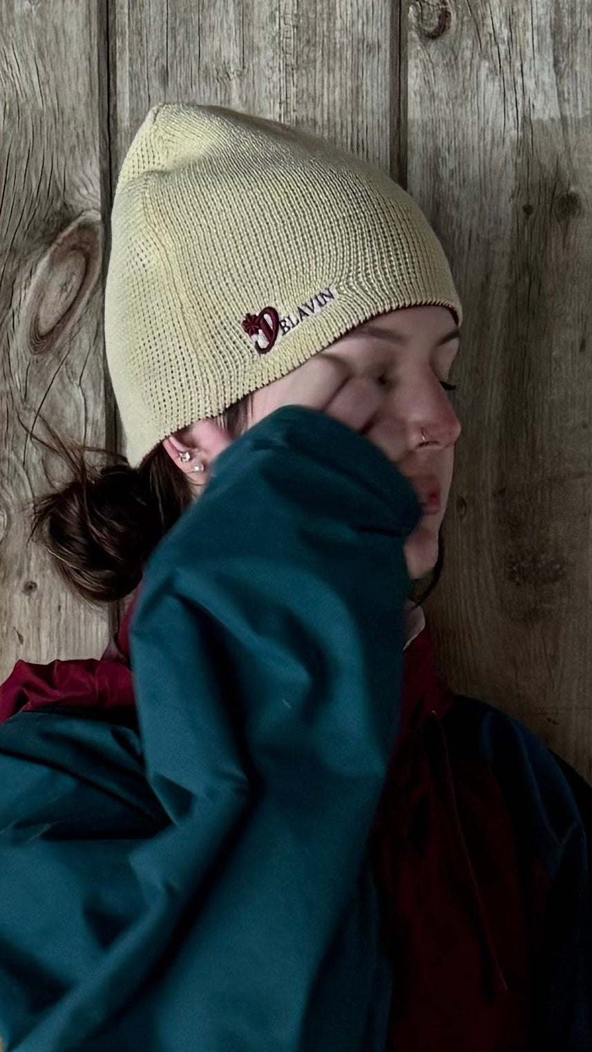 reversible thermal beanie (pre-made ready to ship)